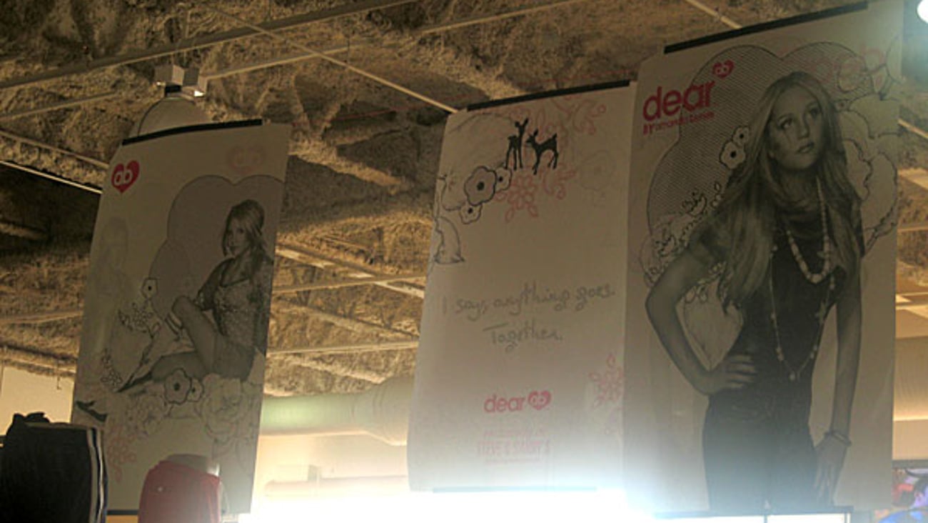 Steve & Barry's Dear Ceiling Banners