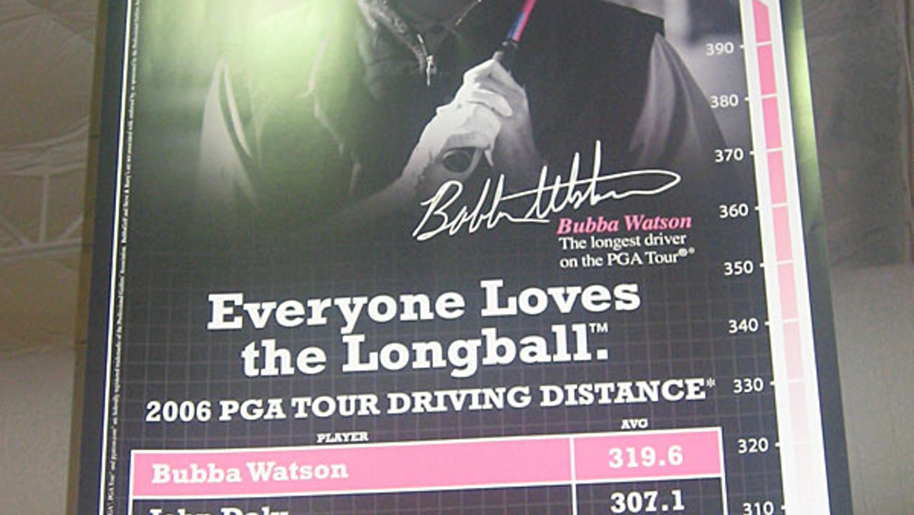 Steve & Barry's BubbaGolf Ceiling Banner