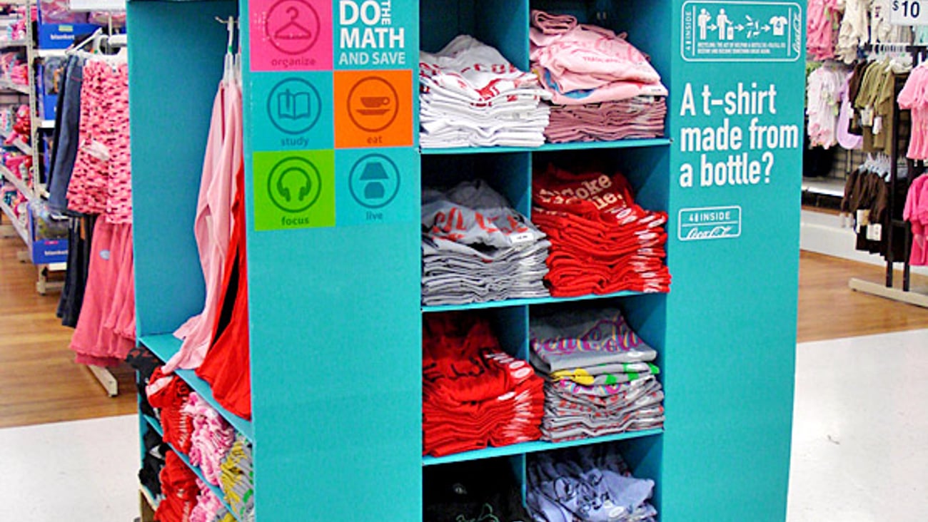 Walmart Coke Recycled T-Shirt Pallet