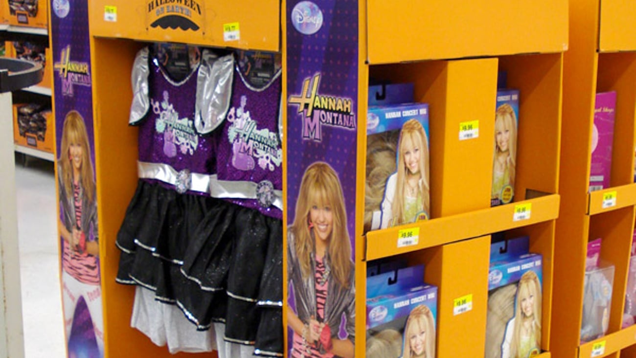 Walmart Hannah Montana Halloween Pallet