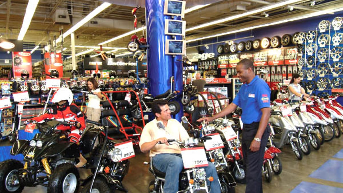 PEP Boys Transportation Department