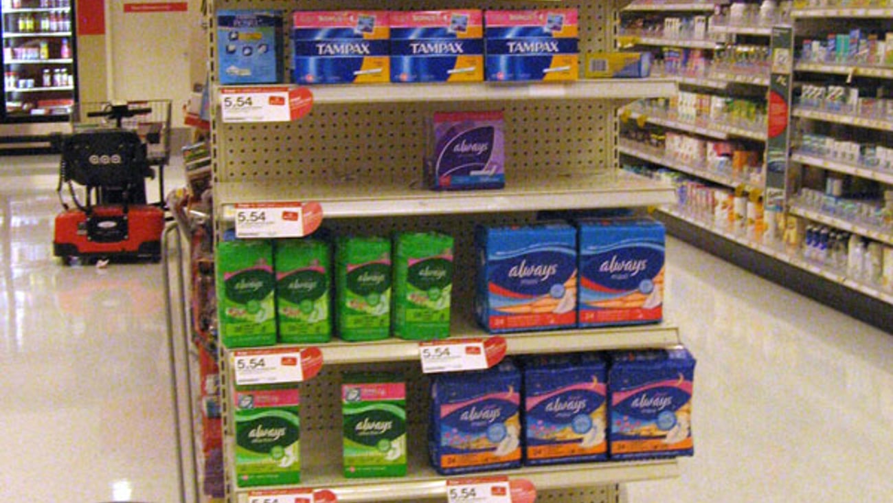 Target P&G Incentive Endcap
