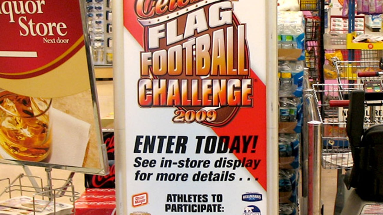 Sweetbay Flag Football Challenge Stanchion