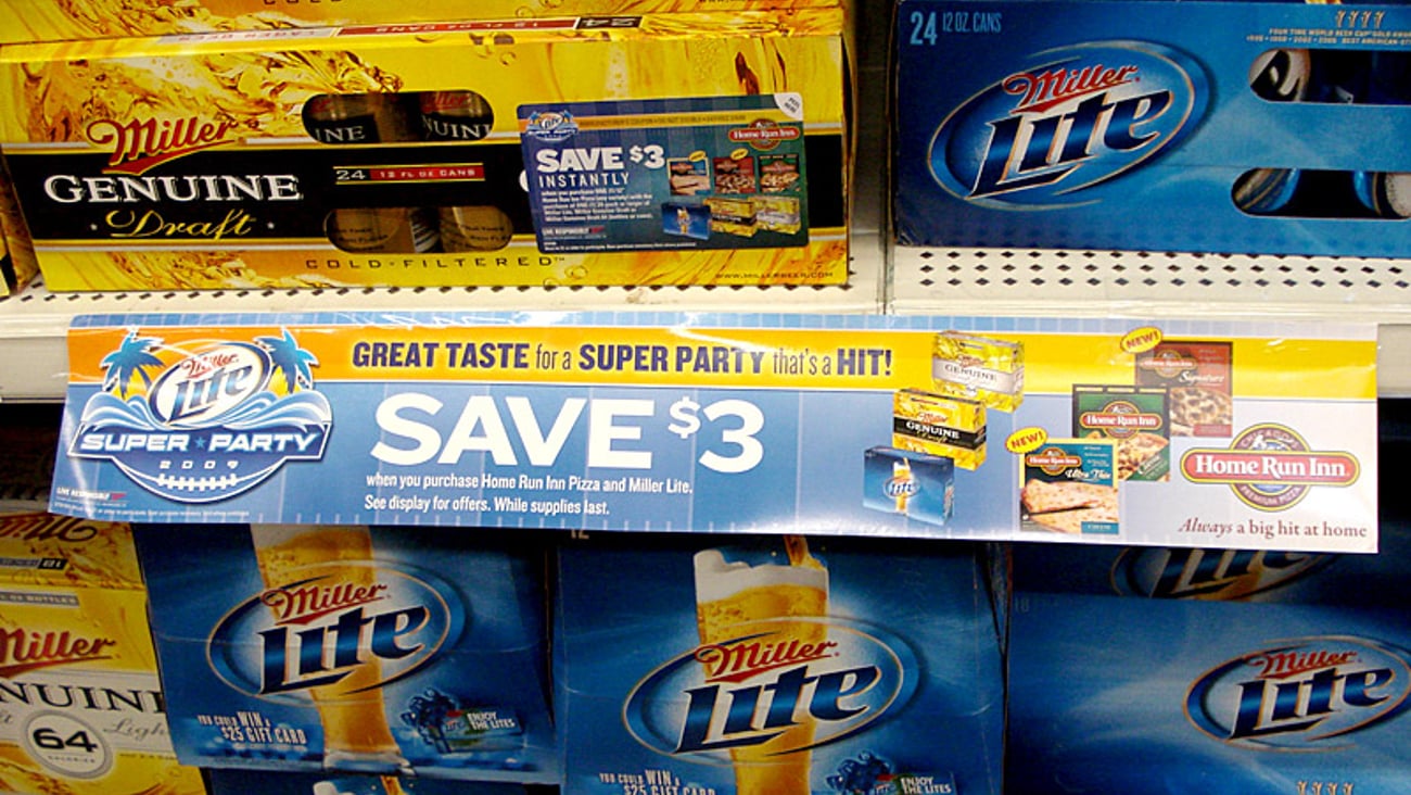 Miller, Home Run Inn Walmart Channel Strip
