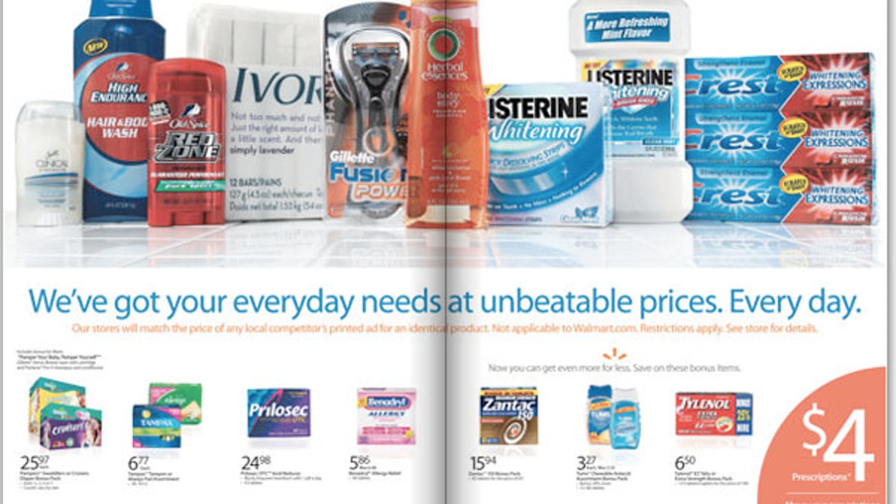 Wa-Mart Circular Center Spread