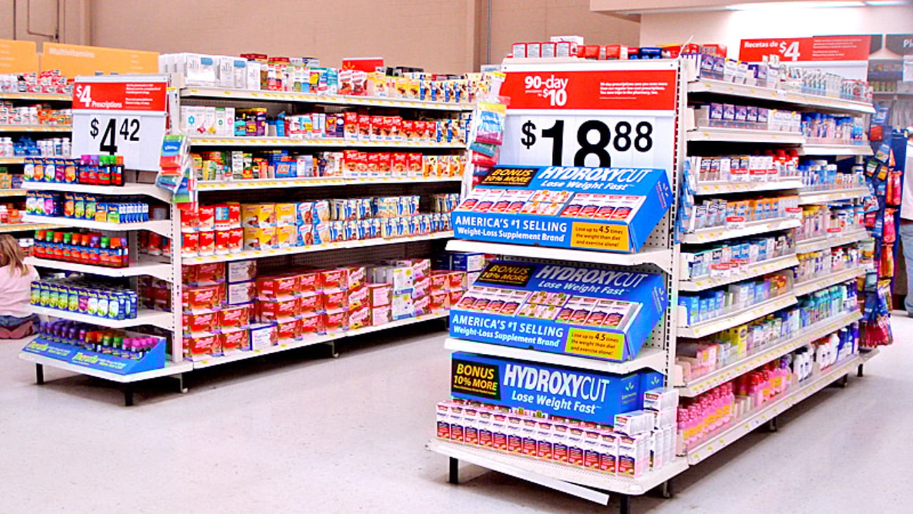 Walmart Health & Beauty Department