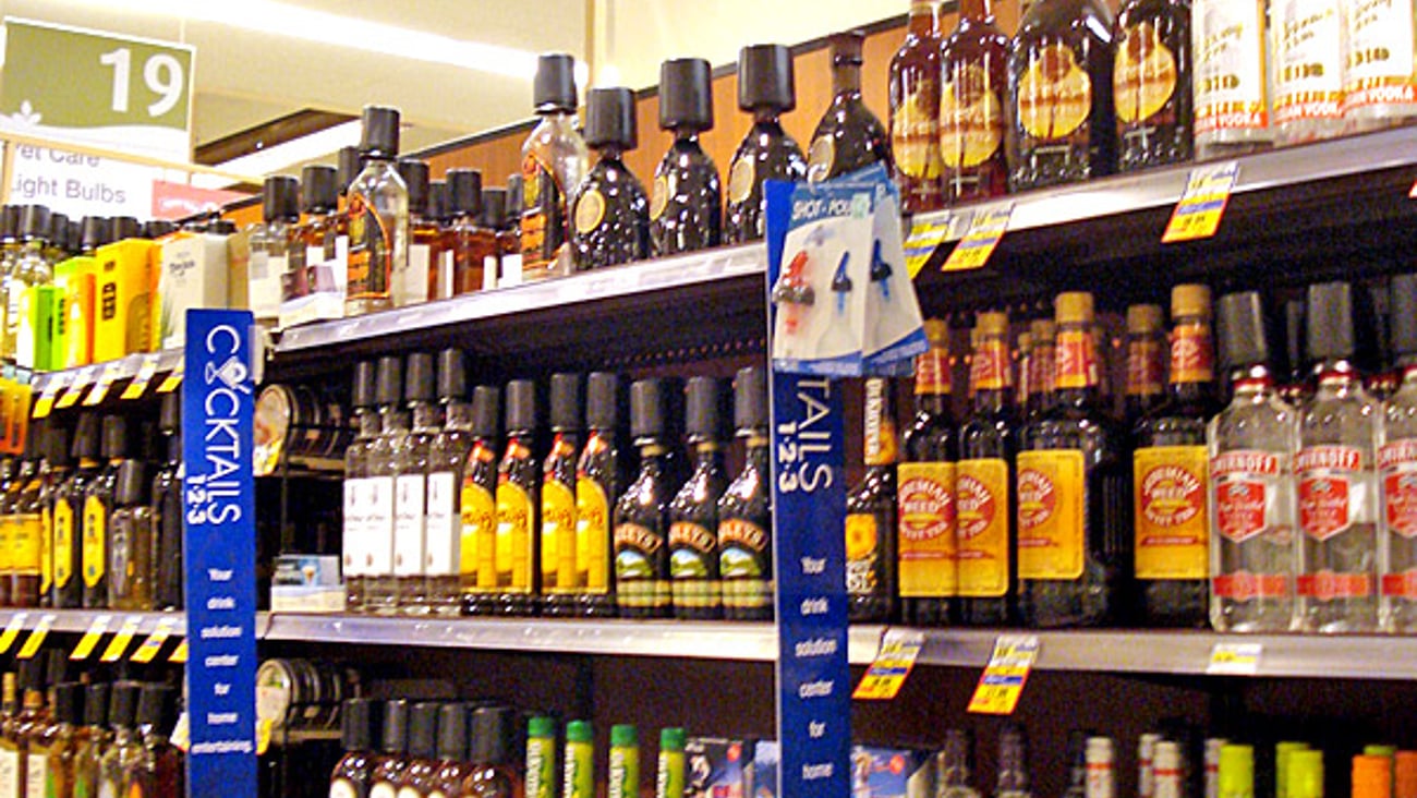 Jewel-Osco Cocktail Solutions In-Line Display