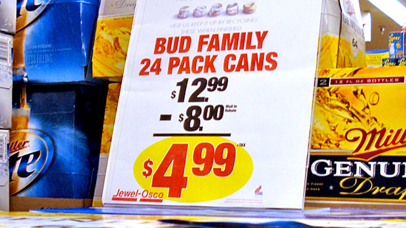 Budweiser Keep America Beautiful Case Card