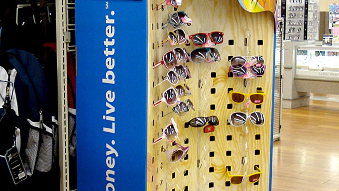 Walmart OP Sunglasses Endcap