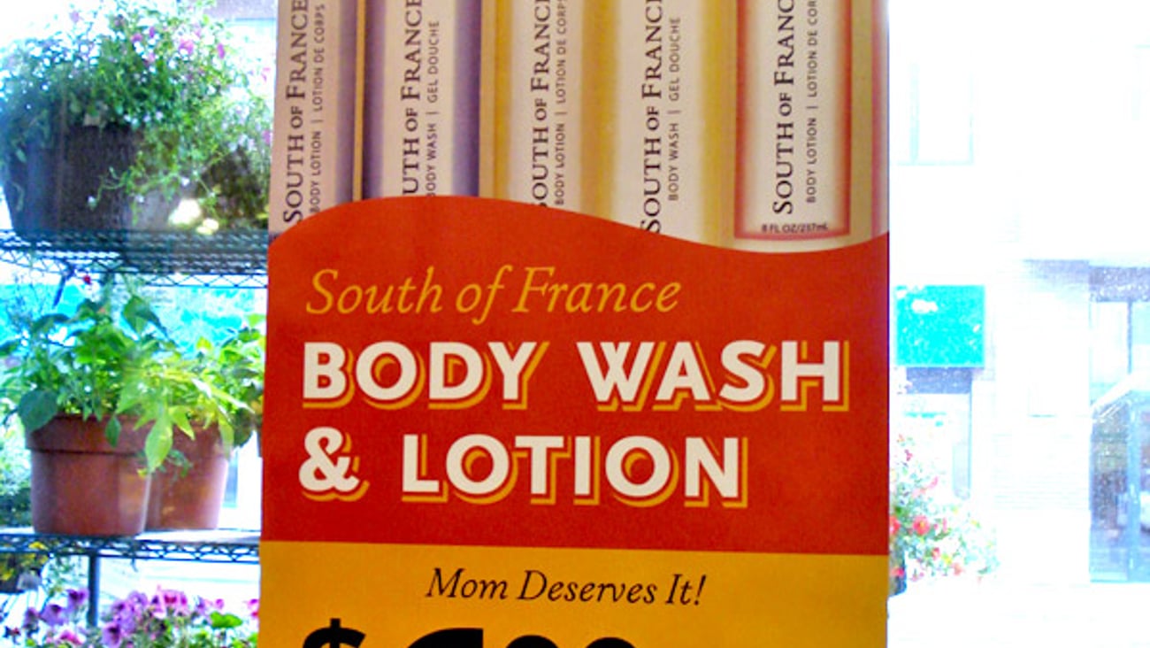 Whole Foods South of France 'Mom Deserves It' Poster