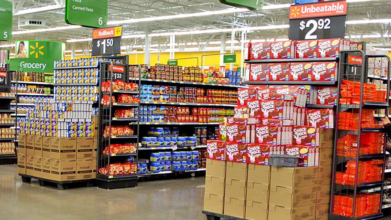 Walmart High-Capacity Endcaps