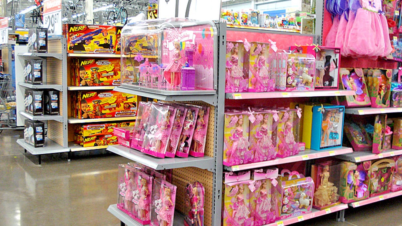 Walmart Toy Endcaps