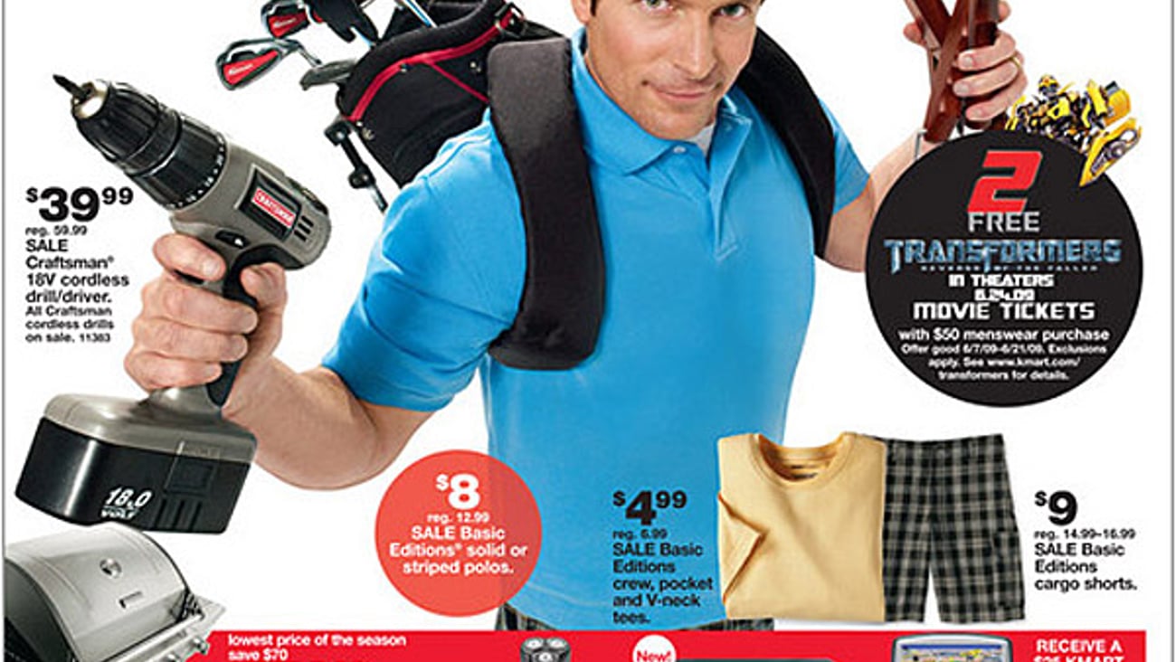 Kmart 'Transform Your Dad' Circular Cover