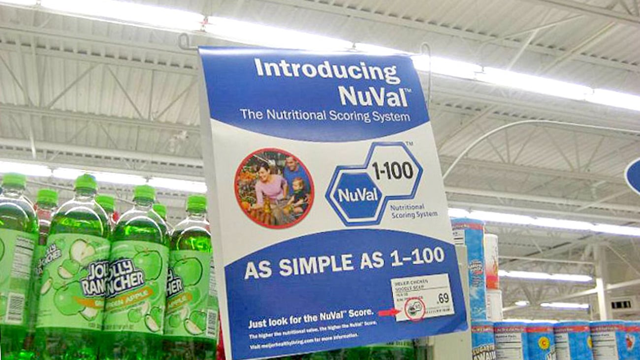 Meijer NuVal Nutrition Scoring Violator
