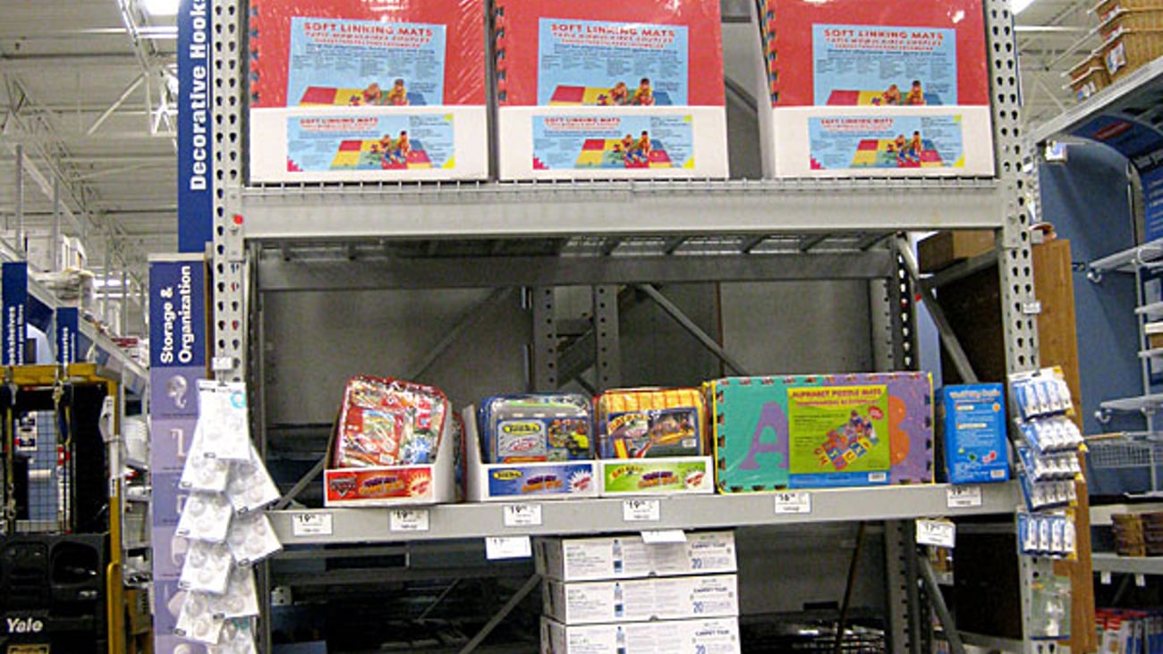 Lowe's Children's Play Endcap