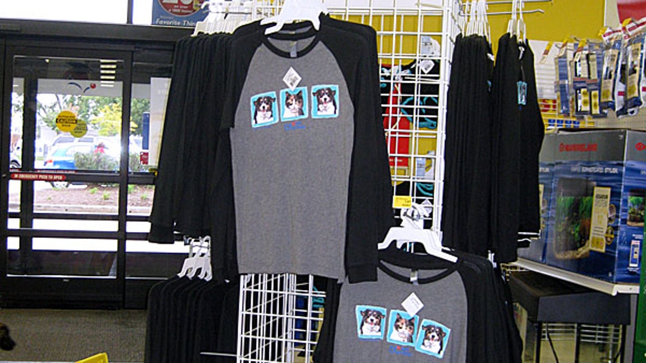 PetSmart Charities Apparel Floorstand