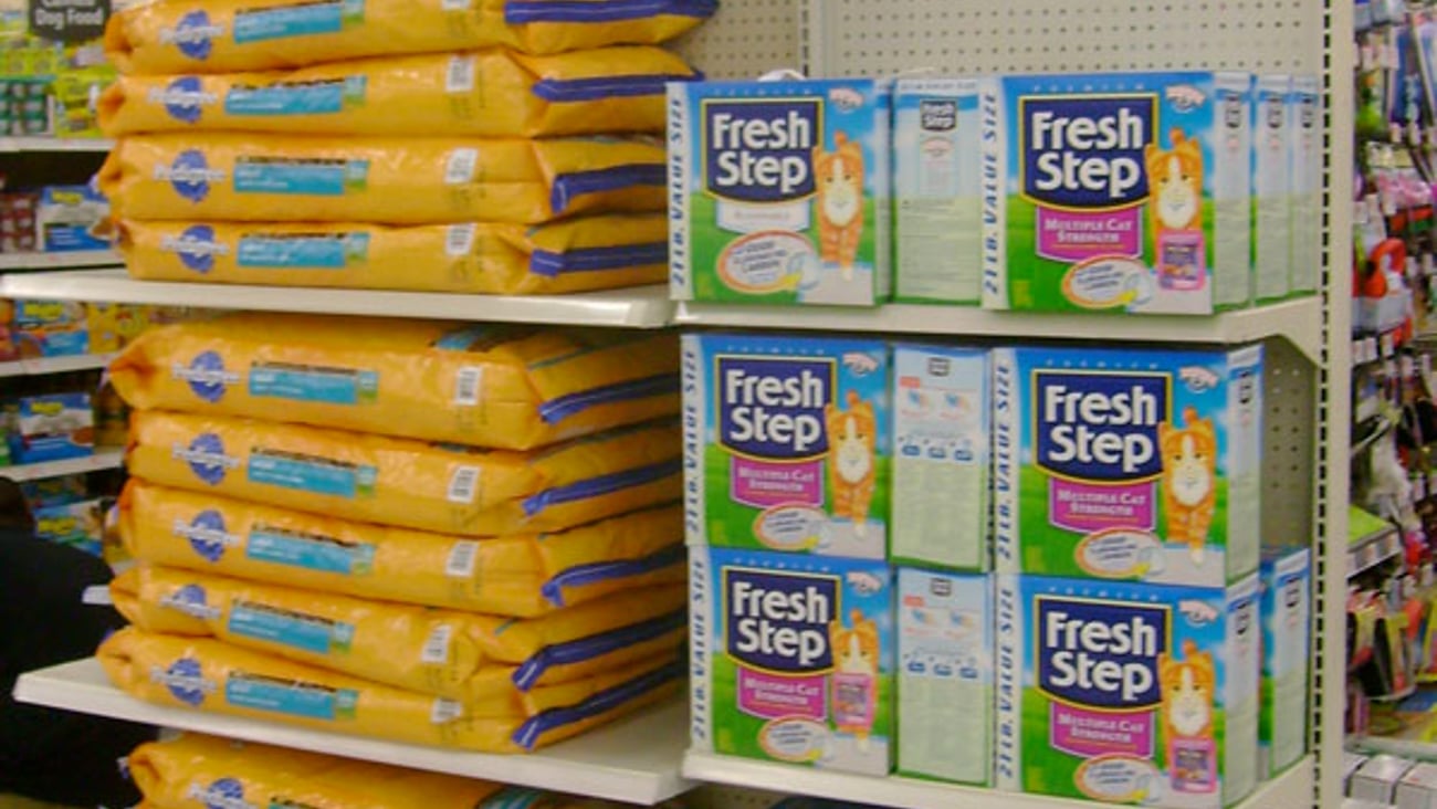 Walmart Pet Product Endcap