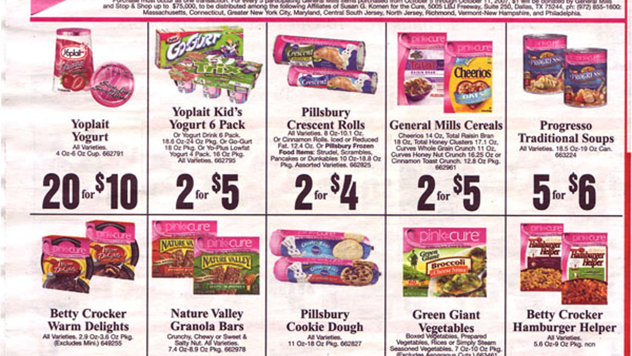 Stop & Shop 'Pink for the Cure' Feature