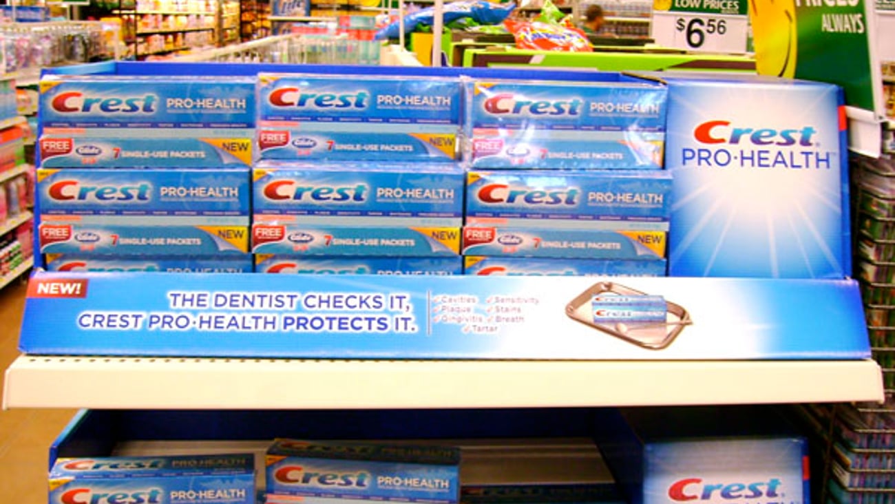 Crest Pro-Health Toothpaste Shelf Tray