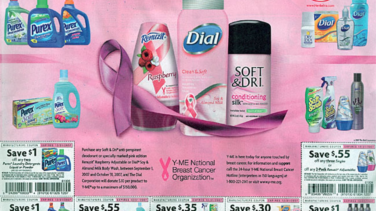 Dial Corp. Cause Marketing FSI