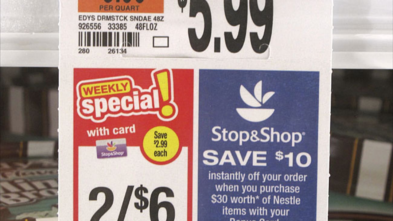 Stop & Shop Nestl&eacute; Incentive Price Label