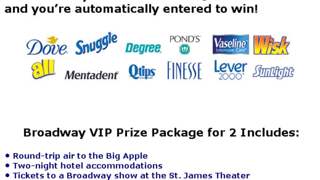 BJ's/Unilever Sweepstakes