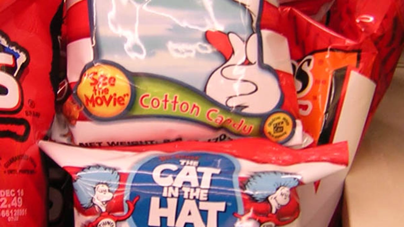 'Cat in the Hat' Cotton Candy