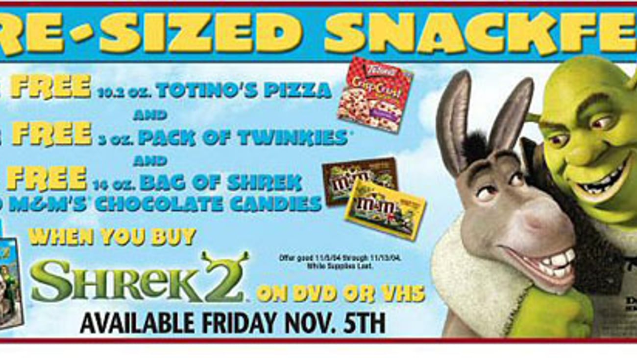 Food 4 Less 'Shrek 2' Offer