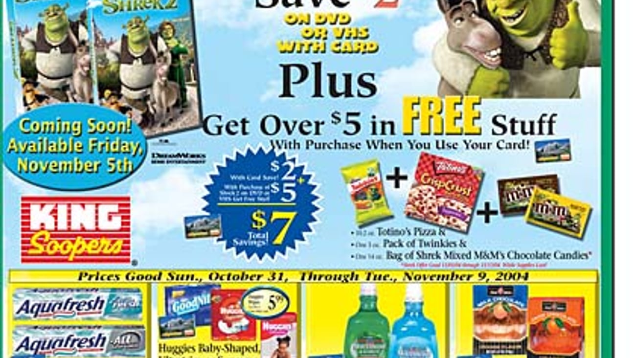King Soopers 'Shrek 2' Feature
