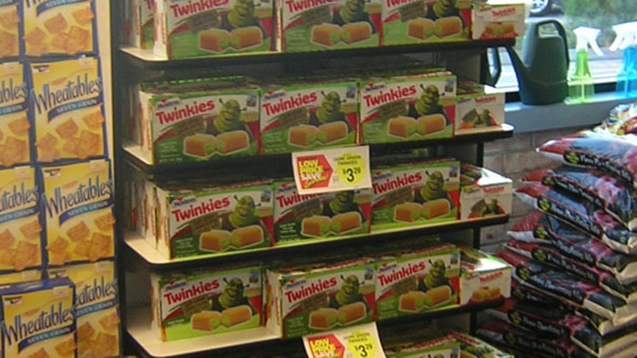 Twinkies 'Shrek 2' Merchandising