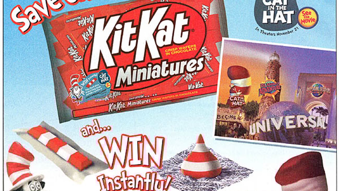 Hershey's 'Cat in the Hat' FSI