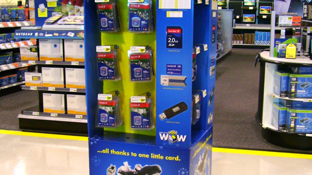 Best Buy/SanDisk Holiday Quarter-Pallet