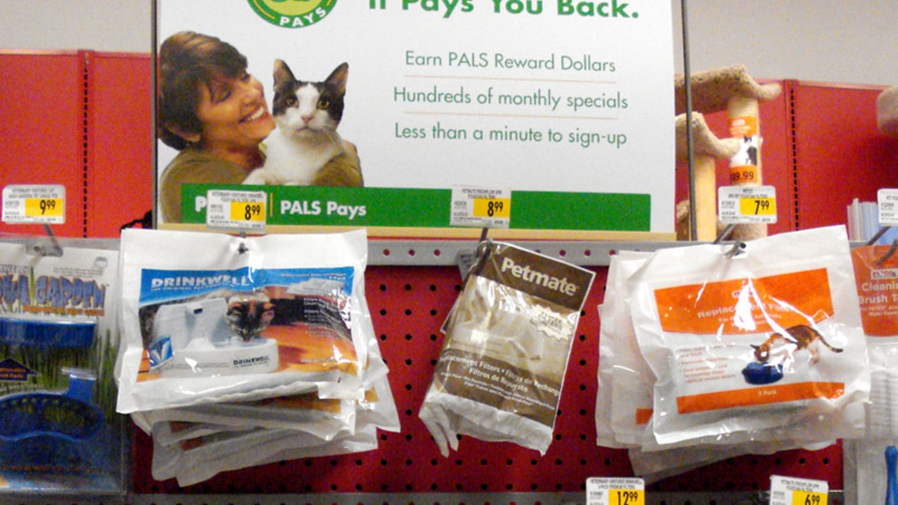 Petco 'P.A.L.S. Pays' Endcap Header