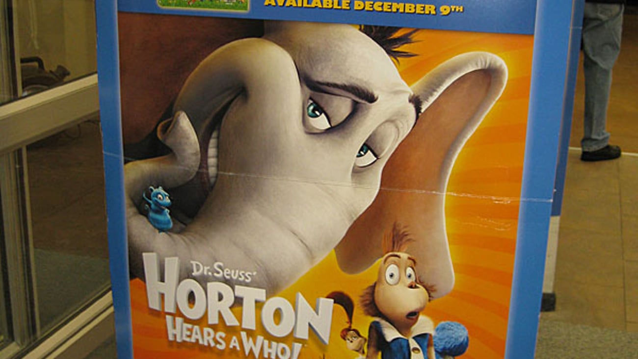 Walmart 'Horton Hears a Who!' DVD Release Security Wrap