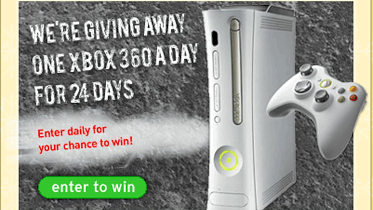 Circuit City Xbox 360 Sweeps Feature
