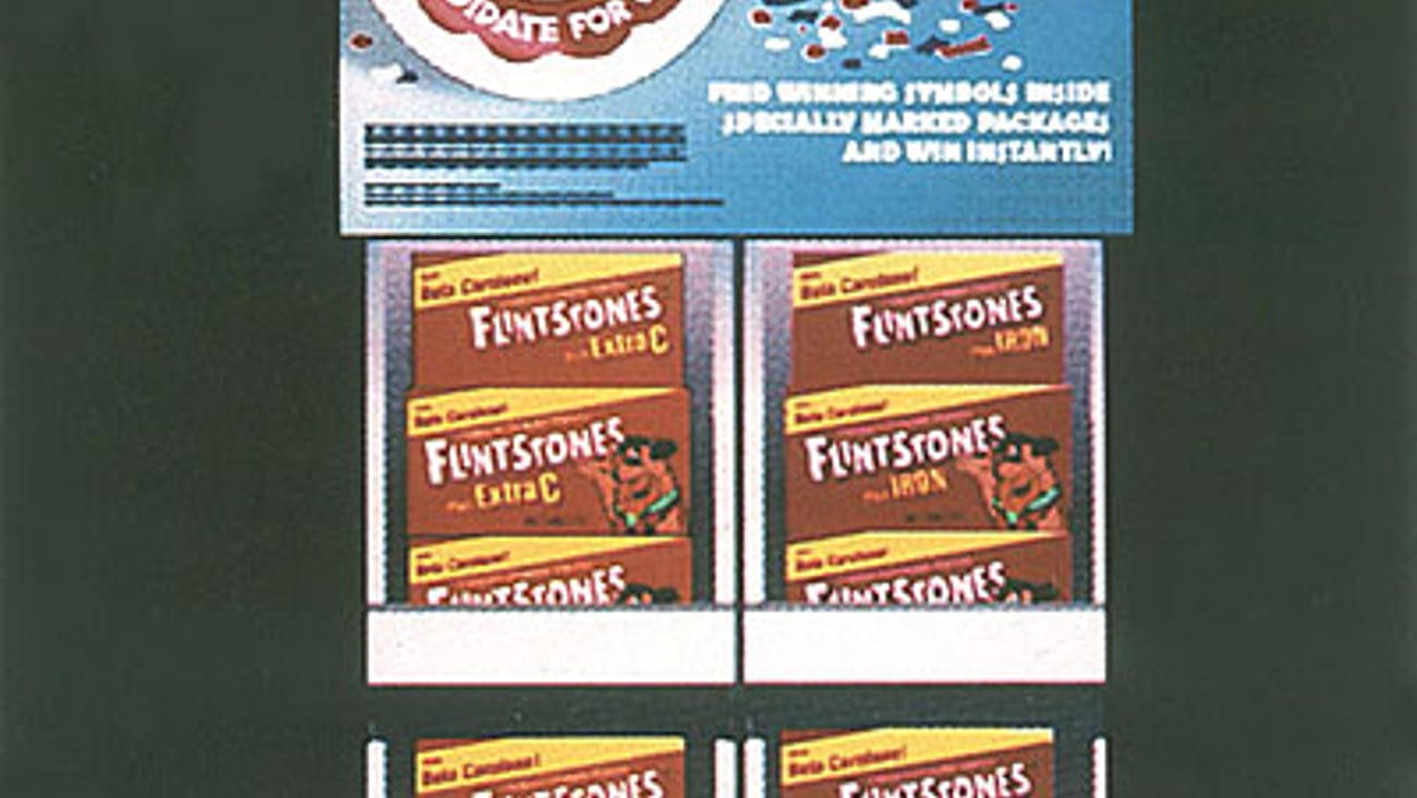 Flintstones Vitamins Display