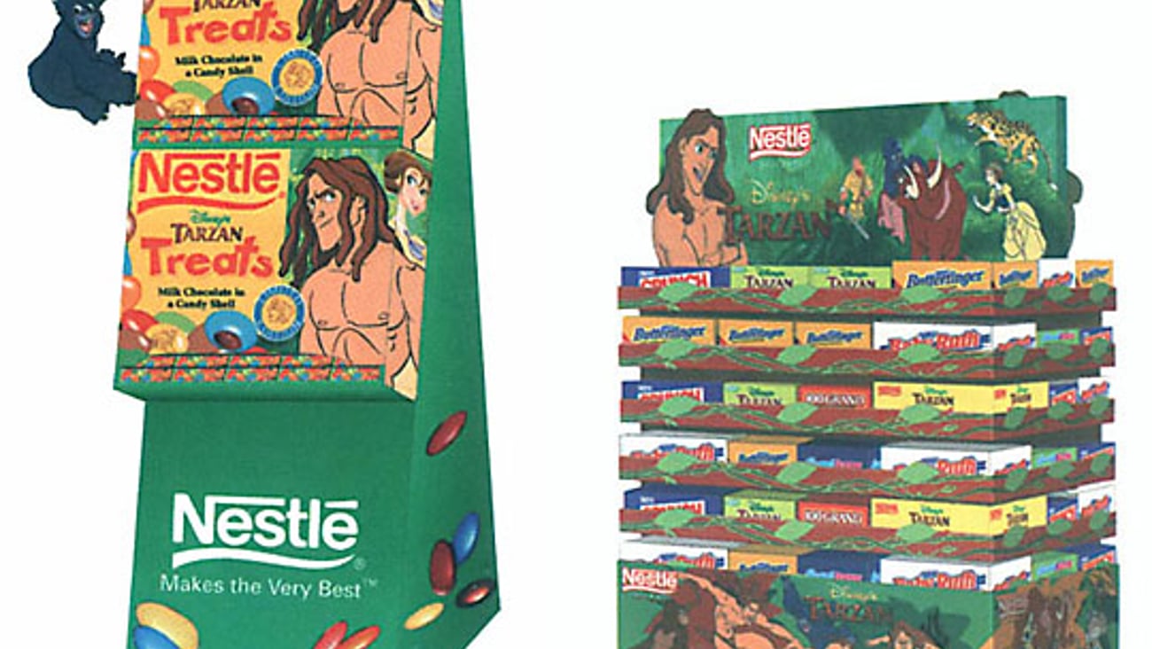 Nestle Tarzan Power Wing/Floorstand