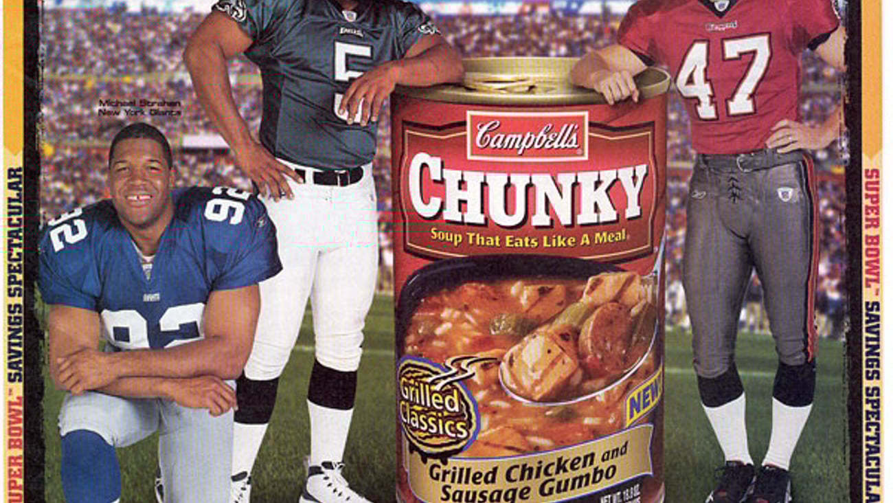 Campbell's Super Bowl FSI Cover