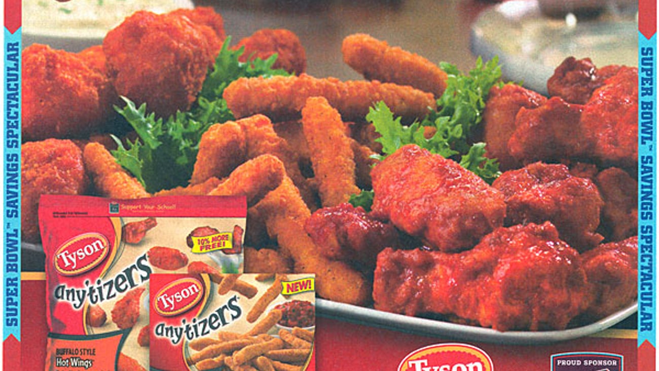 Tyson SmartSource Super Bowl FSI