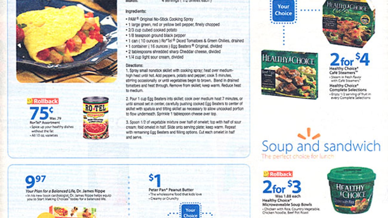 Wal-Mart Healthy Choice Co-Op Ad