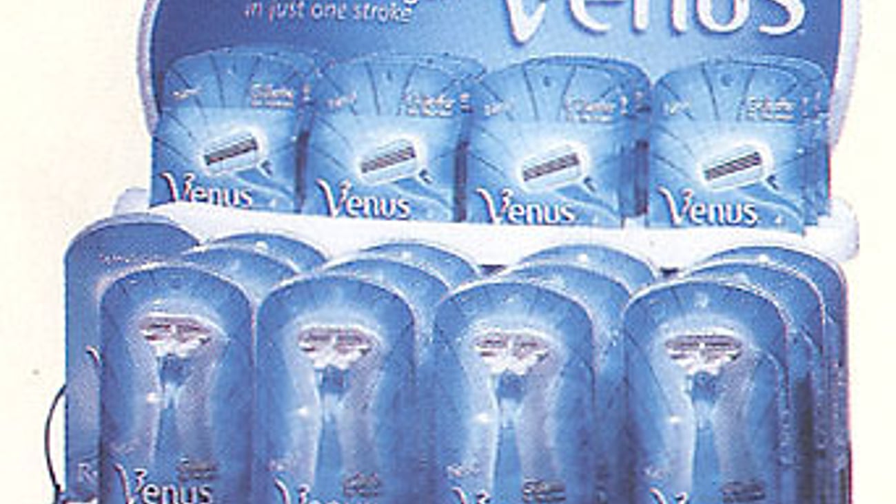Gillette Venus/Walgreens Counter Unit