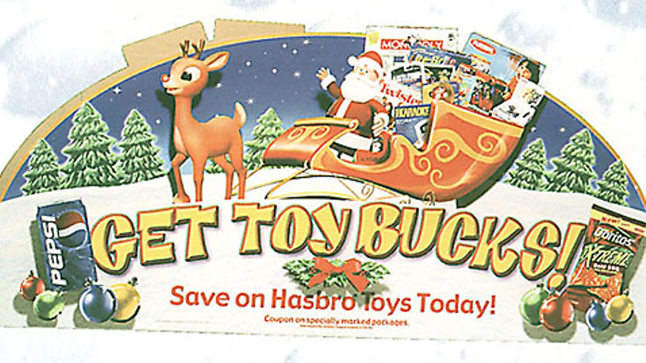 Pepsi/Frito-Lay Toy Bucks Sign