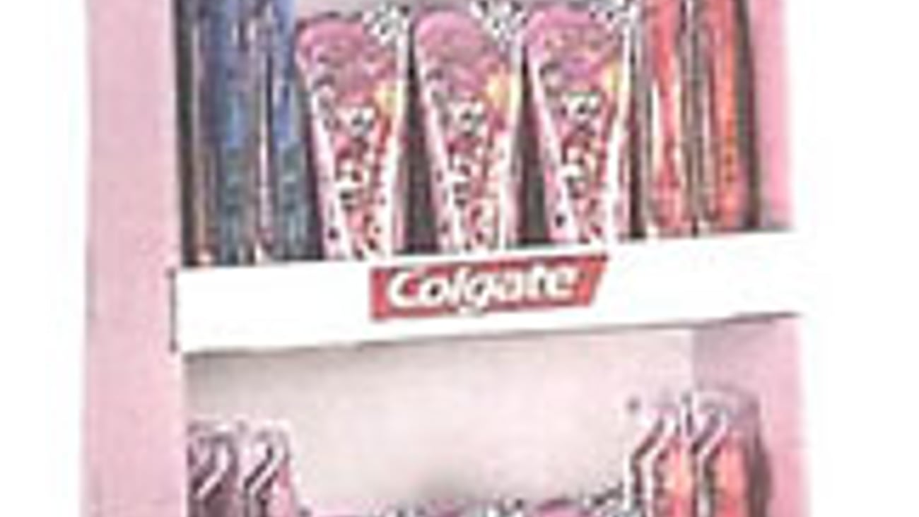 Colgate Powerpuff Girls Display