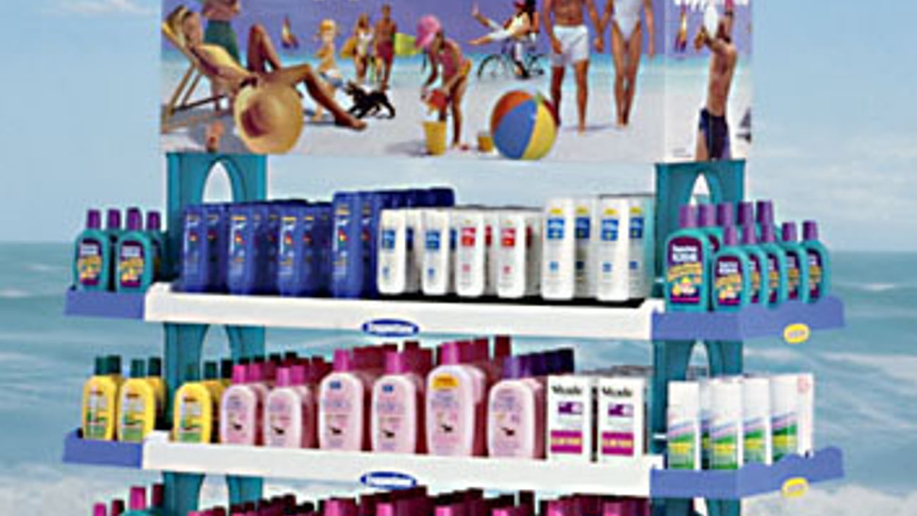Coppertone Beach Display