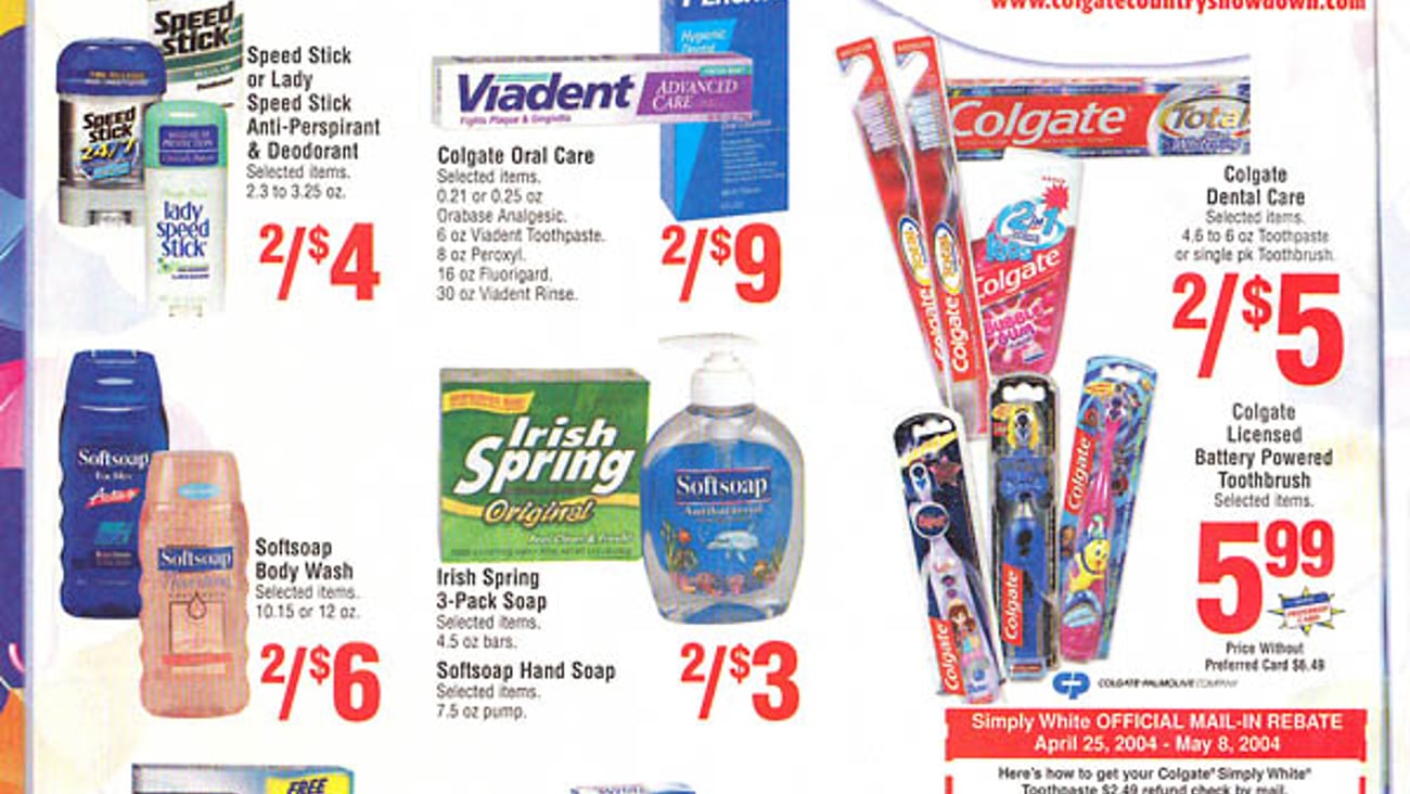 Osco Colgate Feature