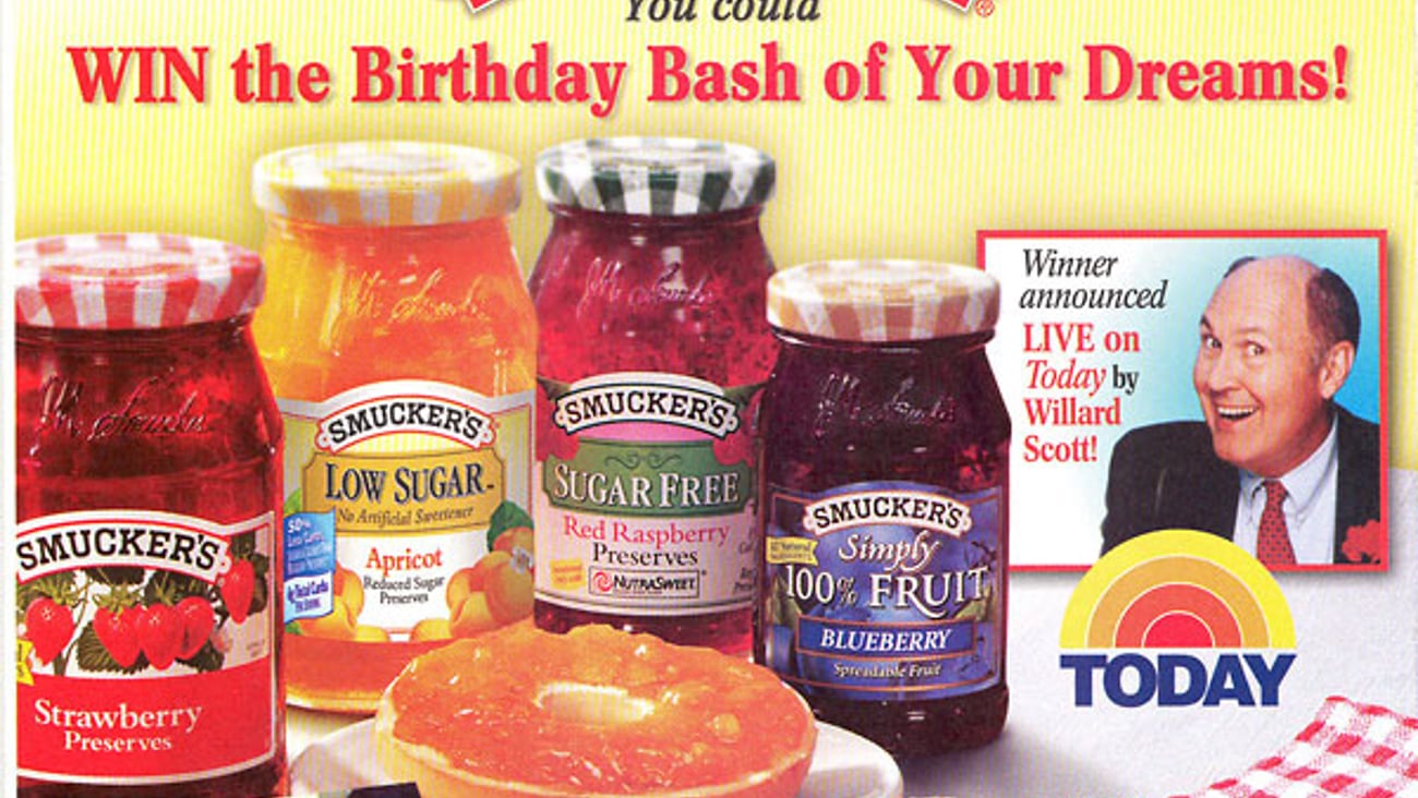 Smucker's Willard Scott FSI