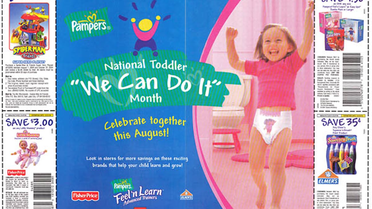 'brandSaver' Pampers Feature