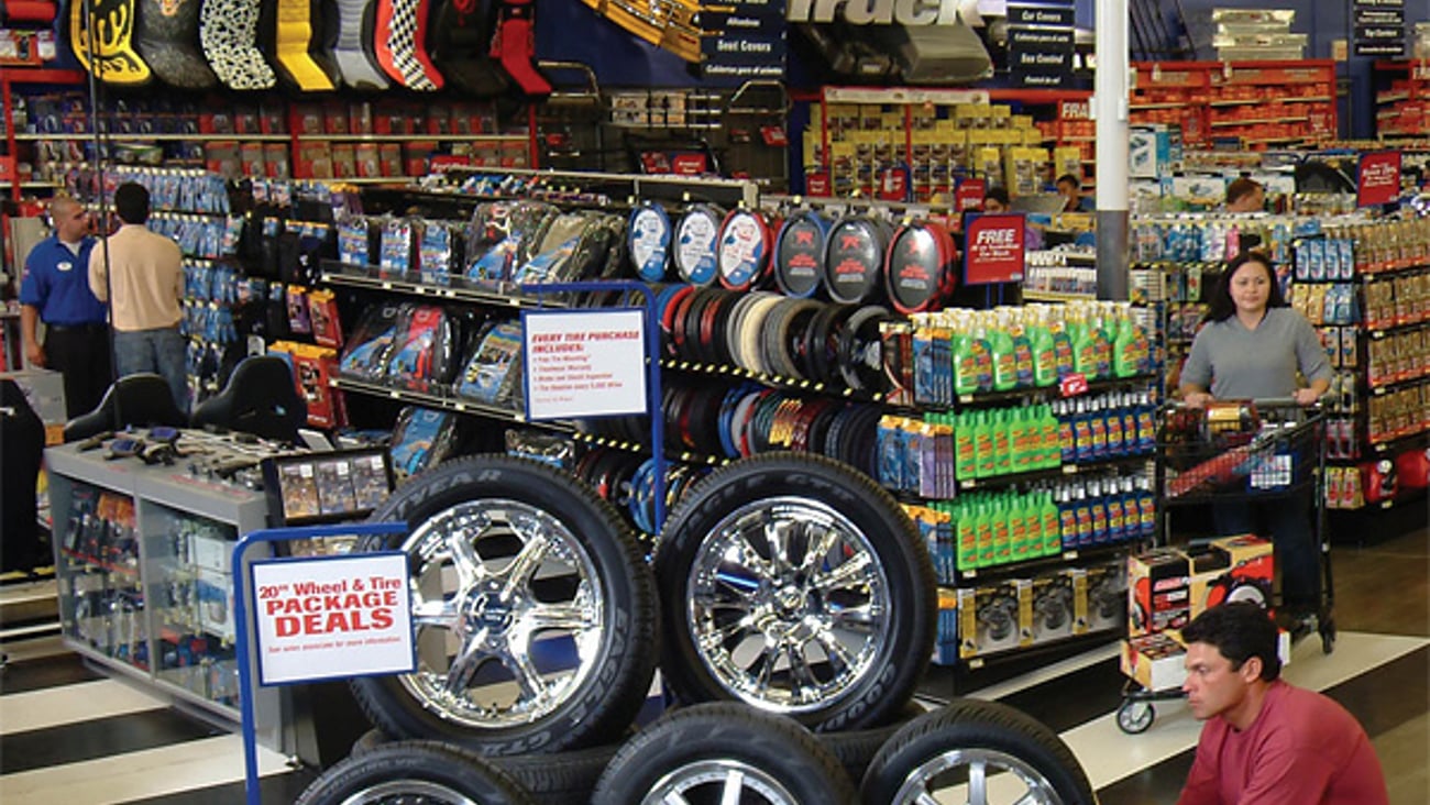 PEP Boys Tire Feature