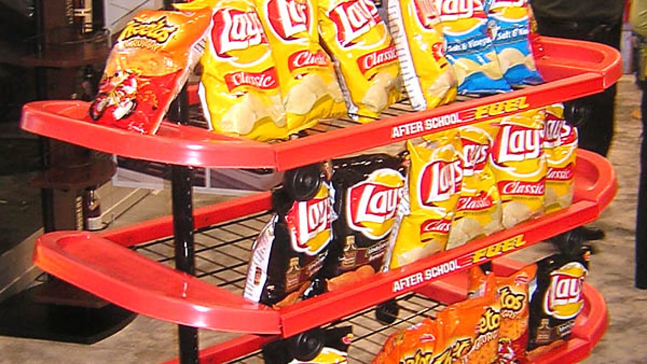 Frito-Lay After School Fuel Display