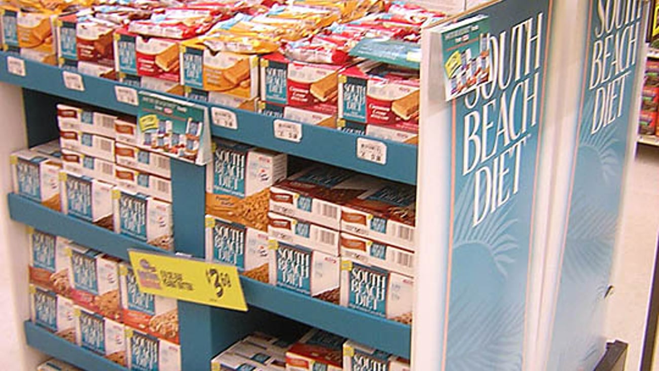 Kraft South Beach Diet Pallet Display